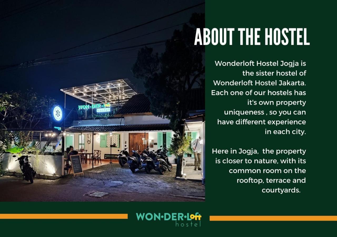 Wonderloft Hostel Jogja Yogyakarta Eksteriør bilde